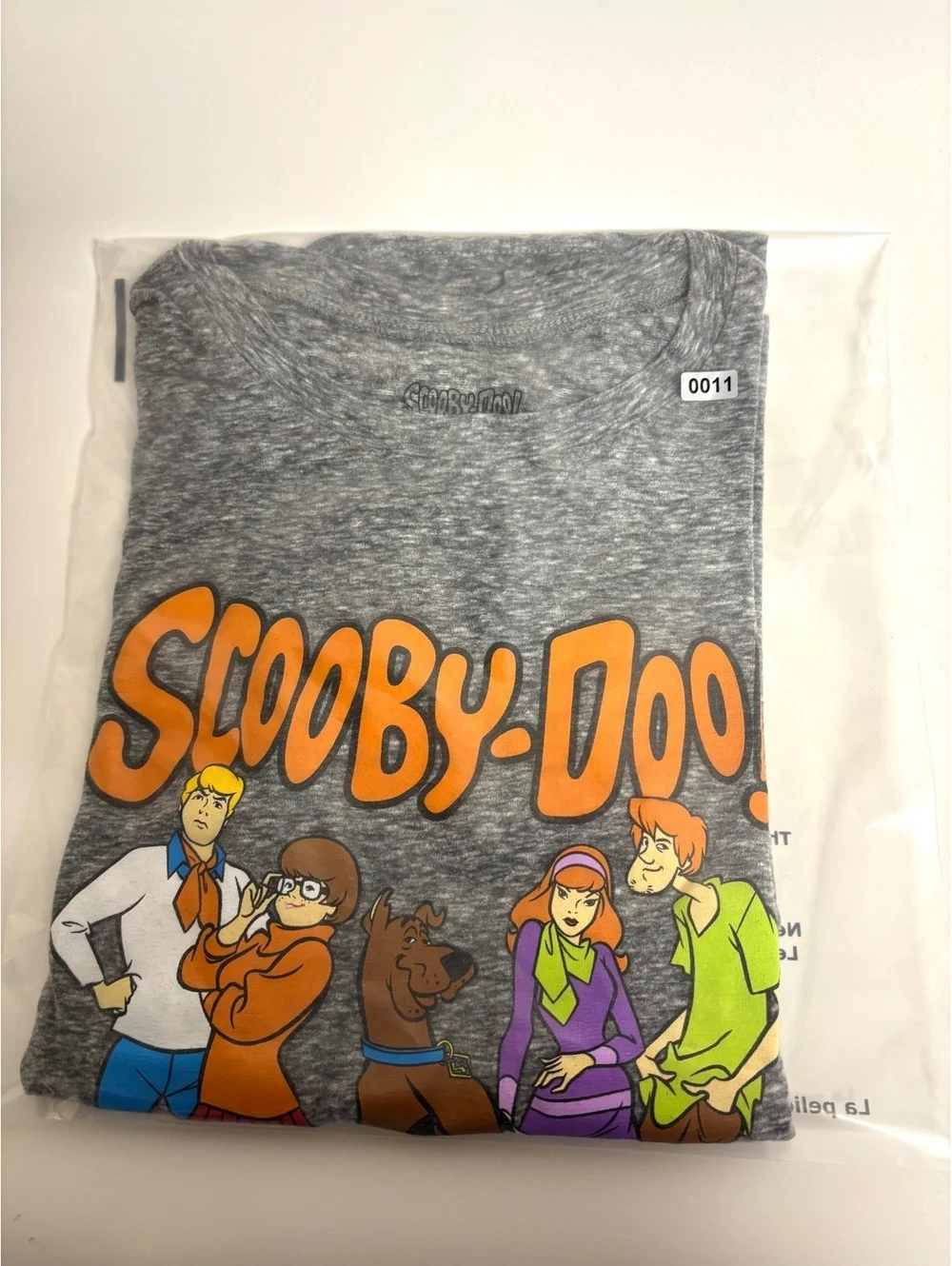 Scooby-Doo Graphic Tee Shirt Women’s Medium Gray Short Sleeve Jerry Leigh